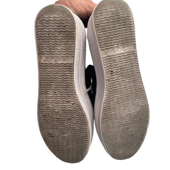 JC Play by Jeffrey Campbell Black Canvas 2” Platform Creeper Sneakers US Size 8 - Picture 8 of 9